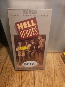 Hell is for Heroes Betamax New Factory Sealed Watermarks Bob Newhart Debut - Bild 1 von 5
