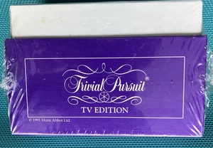 Trivial Pursuit TV Edition Game Cards 1991 New Sealed Vintage Box of Cards - Picture 1 of 1