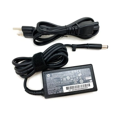Adaptador de corriente alterna original HP 45W modelo 74481-002 cargador para portátil 19,5 V 2,31 A Foto 1 de 4