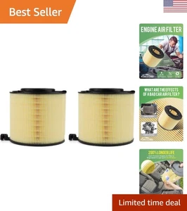 Efficient 2-Pack Air Filter for Audi Q5, A5 Sportback - Engine Performance Boost - Imagen 1 de 8