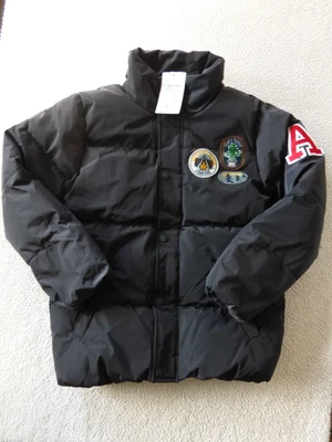 YIGGA Warme Winterjacke  Gr. 146 Schwarz/Grau Neu - Bild 1 von 4