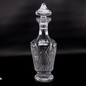Waterford Cut Crystal Dunmore Decanter Glass 13 1/2" Ireland Vintage  - Picture 1 of 10