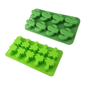 2 Pcs Small Cake Mold Silicone Food Moulds Dessert Decorating Tool - Picture 1 of 12