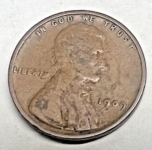 1909 & 1909 VDB Lincoln Wheat Penny - Bild 1 von 2
