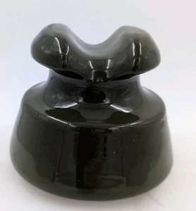 Army Green Porcelain Insulator - Picture 1 of 3