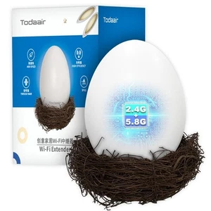 AC1200 WiFi Extender | Easter WiFi Egg jusqu'à 1200Mbps répéteur double bande | Co... - Photo 1/6