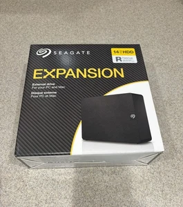 Seagate Expansion 14TB HDD Portable USB 3.0 External Hard Drive Black - Picture 1 of 5