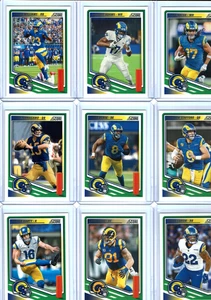 2025 Score Football Los Angeles Rams Team Set 11 Base Cards + 2 Bonus Cards + - Picture 1 of 2