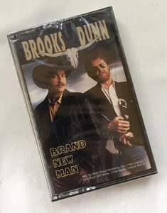 Brooks & Dunn “Brand New Man” Cassette Tape 1991 Arista - New Sealed Unused - Picture 1 of 3