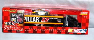 NASCAR Racing Champions CAT Caterpillar Ward Burton #22 Transporter Hauler 1:64 - Image 1 of 4