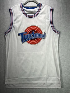 Space Jam Tunes Squad Jersey Bugs Bunny #1 Sleeveless White Size XXL Mens - Picture 1 of 9