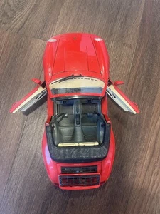 1993 Porsche 911 Carrera Cabriolet Red 1:18 Scale For Parts - Picture 1 of 7