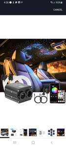 CHINLY Two-Color 1000pcs Twinkle Starlight Headliner Kit 1000 Piece Star Lights - Picture 1 of 10