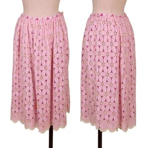 robe de chambre COMME des GARCONS Floral Embroidered Skirt Size M(K-138759) - Picture 1 of 12