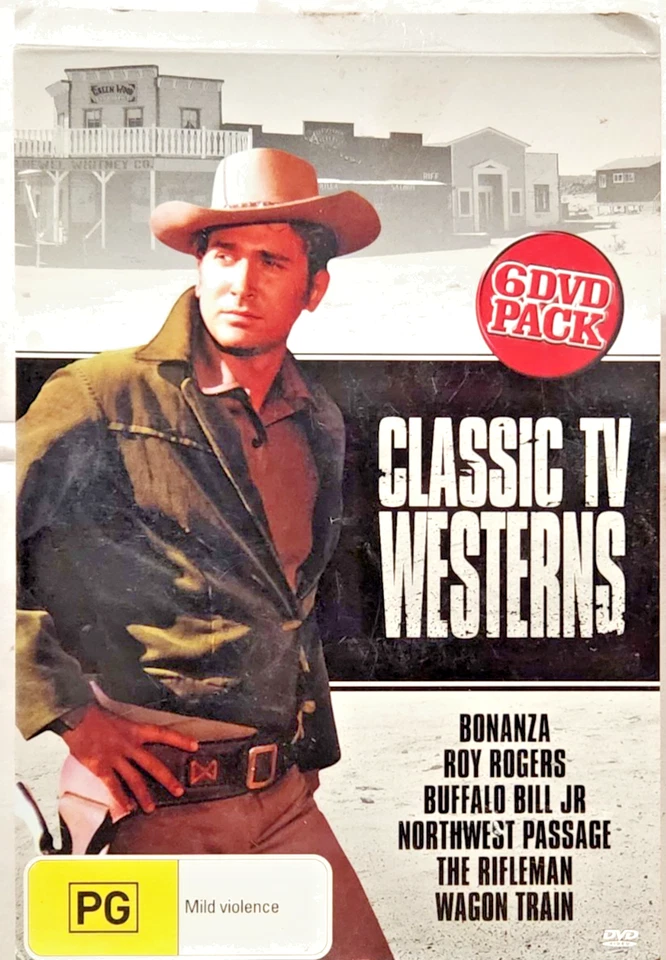CLASSIC TV WESTERNS - 6 DVDs - Image 1 of 3
