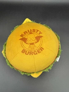 The Simpsons Krusty Burger Plüschtier klein 6-14 in gelb - Bild 1 von 5