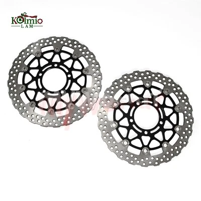 Rotores de disco de freno delanteros aptos para Kawasaki Z1000 2014-2020 motocicleta Foto 1 de 4