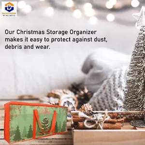 Brand new Designs Xmas Tree Storage Bag For Christmas Decorations & Lights - Picture 1 of 14