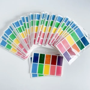 Pack of 100 - Paint Your Own PYO Cookie Icing Palette - Rectangle - Picture 1 of 2