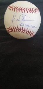 JUAN RIVERA YANKEES SIGNED AUTOGRAPHED AUTHENTIC RAWLINGS OML BASEBALL JSA - Picture 1 of 3