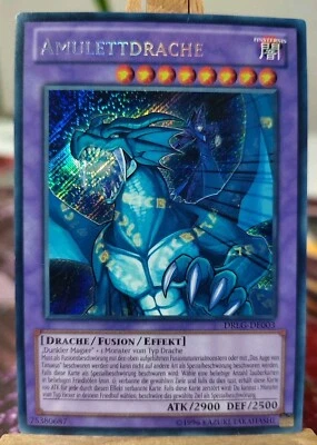 AMULETTDRACHE - DRLG-DE003 Secret Rare / Near Mint  - Bild 1 von 2