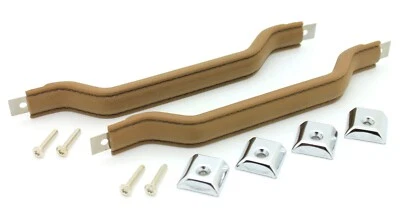 NUEVO Par de manijas de correa de tirador de puerta interior Crown Spice / PARA JEEP YJ 87-1995 Foto 1 de 4