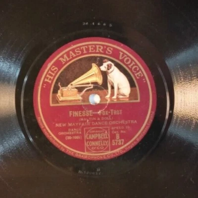 The New Mayfair Dance Orchestra – Fairy On The Clock / Finesse - # 5737 - 78 RPM Foto 1 de 4