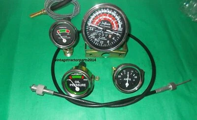 Massey Harris 50 Ferguson 50 tractor tachometer & guages kit with tacho cable - Image 1 of 4