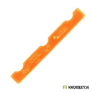 REGLA DE COHERENCIA KROMLECH - BASES 25MM - NARANJA - Imagen 1 de 2