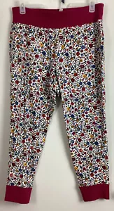 18/20 Cacique Lane Bryant Knit Cotton Pajama PJ Jogger Pants RED FLORAL NWOT - Picture 1 of 8