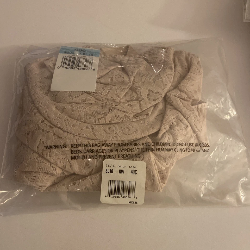 Cuerpo Bali 8L10 Lace 'N Smooth Shaping Briefer - Palisandro - Talla 40C Foto 1 de 4