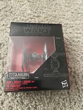 Star Wars Black Series Tie Fighter  04 Titanium Series Special Forces New in Box