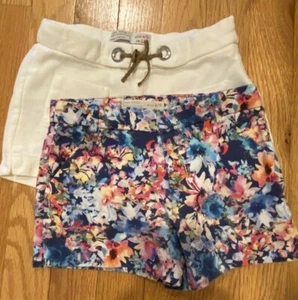 Lot of "2" ZARA Girls Soft Collection Shorts SIZE 4/5 - Picture 1 of 11