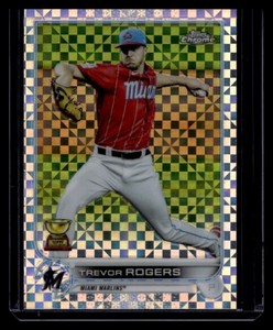 2022 Topps Chrome #15 Trevor Rogers Xfractor Rookie Cup