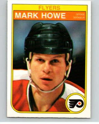 1982-83 O-Pee-Chee #252 Mark Howe  RC Rookie Philadelphia Flyers V58817 - Image 1 of 2