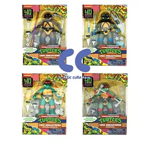 Figuras de acción Playmates 1988 remasterizadas Teenage Mutant Ninja Turtles - tú eliges - Imagen 1 de 10