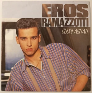 EROS RAMAZZOTTI -CUORI AGITATI / QUANDO L´AMORE- 1985 ITALIAN 7" SINGLE PS ITALO - Picture 1 of 4