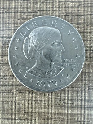 1979 Susan B Anthony Liberty  FG - Frank Gasparro ONE DOLLAR U.S. Coin - Image 1 of 2