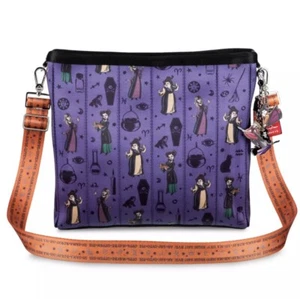 Bolso Bandolera SELLADO Parques Disney Harveys Hocus Pocus Sanderson Sisters Nuevo con Etiquetas - Imagen 1 de 10