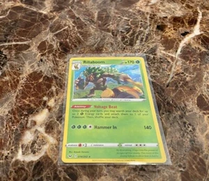 Rillaboom 14/202 HOLO Rare - Sword & Shield Pokémon TCG Card MINT/NM - Picture 1 of 1