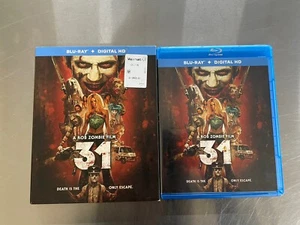 Rob Zombie 31 (Blu-ray, 2016) with Slipcover Horror Thriller - Picture 1 of 3