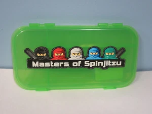 "Estuche de almacenamiento universal Lego Brand Masteres of Spinzitzu tamaño: 1"" x 7"" x 11" - Imagen 1 de 1