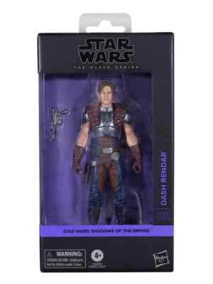 Figura de acción Hasbro Star Wars Black Series Dash Rendar Foto 1 de 4