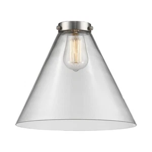 Innovations Lighting Replacement Clear Glass G42 --  Large Cone 8” 3.25” Opening - Picture 1 of 4