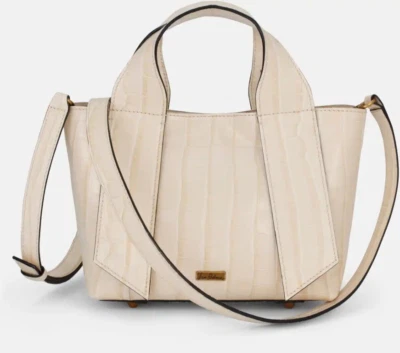 $248. Bolso de Hombro Sam Edelman Elle Cáscara de Huevo Cocodrilo Latón Repujado Foto 1 de 4