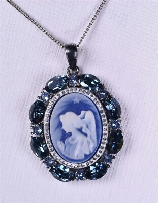 纯银天使浮雕 27 英寸 RL — 第 1/4 张图片