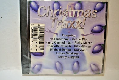CHRISTMAS TRAXX! COMPILATION CD - NEW - NEIL DIAMOND, CELINE DION, LUTHER V MORE Foto 1 de 2