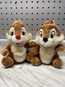 Disney Parks Chip & Dale Peluche Bambole Animali di Peluche Chipmunks Rescue Ranger - Foto 1 di 5