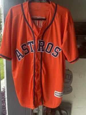 Authentic Altuve 2017 Houston Astros World Series Flex Jersey 52 Majestic patch - Image 1 of 4