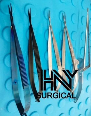 Kamiyama Type 5pcs Micro Scissors neurosurgery instruments - Image 1 of 3